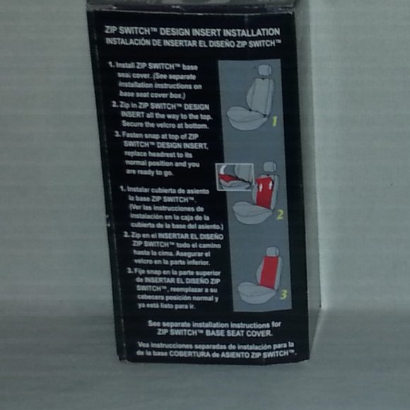 ZIP SWITCH ELEGANT SEAT COVER DESIGN INSERT LEOPAR - Picture 2 of 3